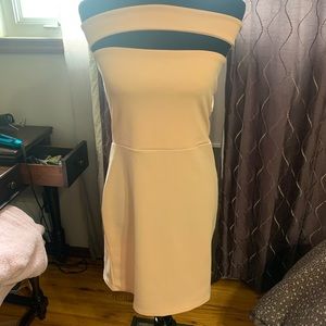 Peek a boo dress.. This Style in right now!!